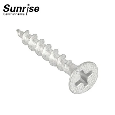 Skru Kepala Countersunk Recessed Crosse Dengan Skru Benang Penoreh
