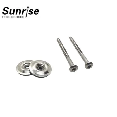 DIN 7995 Skru Splegler Stainless Steel dengan cakera pengedap