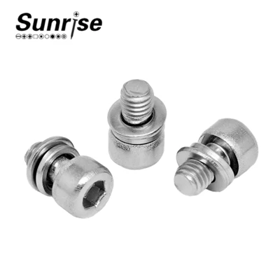 Skru Kepala Hex Keluli Pad Spring Rata