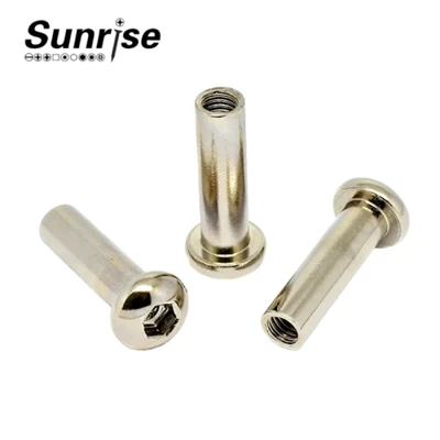 Skru Rivet Wanita Soket Hex Bersalut Zink