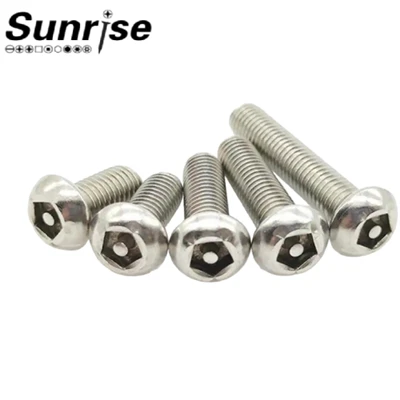 SS304/316 Keselamatan Anti Kecurian Pentagon Penta Drive Pan Butang Skru Kepala
