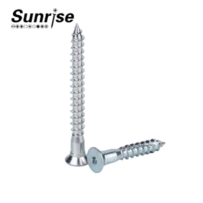 Skru Menoreh Sendiri Bersalut Zink Kepala Torx Drive Kekuatan Tinggi